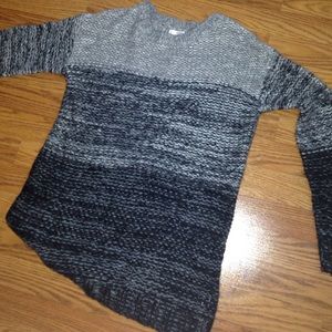 Xhilaration Grey/Black Sweater