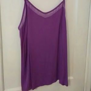 Mesh trim camisole