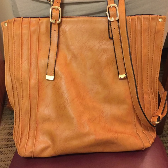 Large Camel Colored Purse - Picture 4 of 4