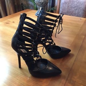 Lace up heels