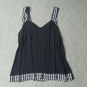 Black & white tank