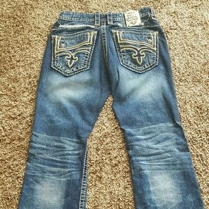 Rock Revival men's jeans 34x32, 32" inseam