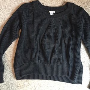 Bar III cropped sweater