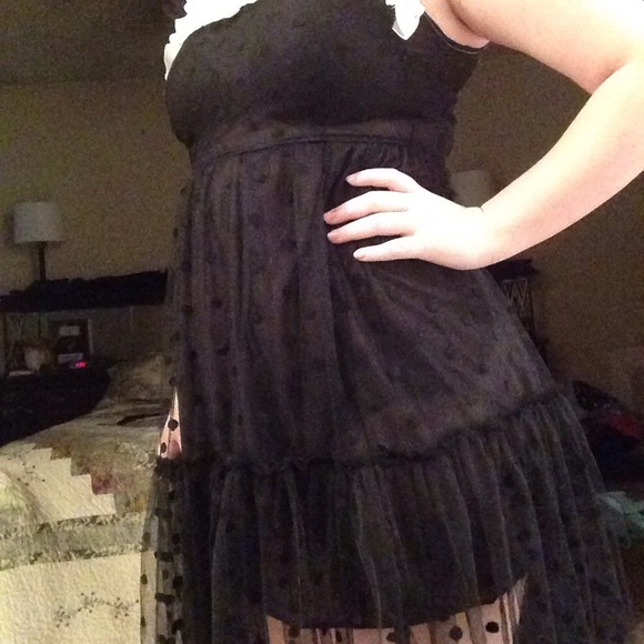 Sheer/see through sexy french maid styled dress!