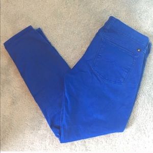 Lucky Brand Jeans - Lucky Brand Charlie Capri 27/4 Cobalt Blue Cropped Lucky Brand Jeans - Lucky Brand Charlie Capri 27/4 Cobalt Blue Cropped