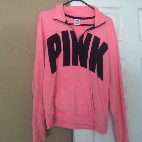 PINK quarter zip jacket