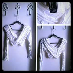 Cropped criss cross top (Forever 21)