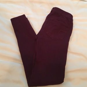 AE super stretch jegging