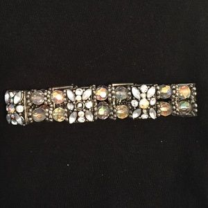 Sparkle bling silver & crystal bracelet