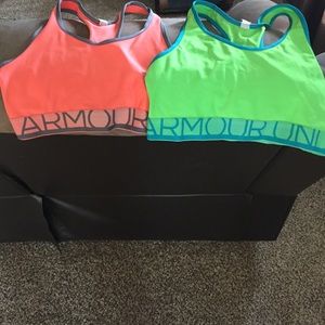 2 Under Armour Sports bras!