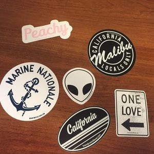 RARE BRANDY MELVILLE STICKERS