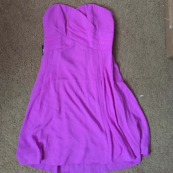 Strapless dress from Express
