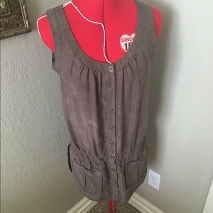 Bebe Side Slit Tunic