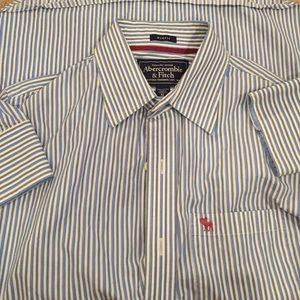 Abercrombie & Fitch Button Up Shirt Muscle