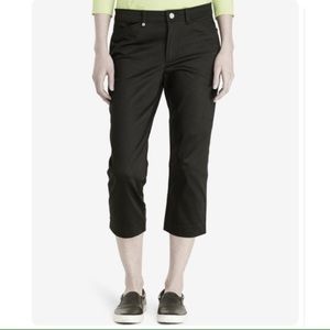 Liz Claiborne Pants - Lizgolf Audra Cropped Capri pants 12 Black golf Liz Claiborne Pants - Lizgolf Audra Cropped Capri pants 12 Black golf