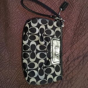 Coach wristlet