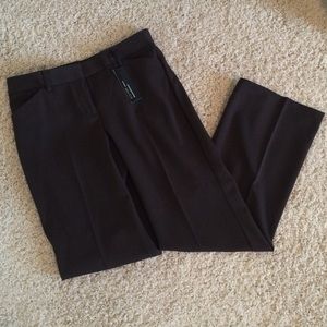 Express Dark Brown Editor Dress Pants-Never worn!