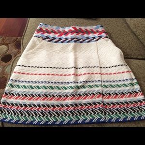 Brand new white Chanel skirt