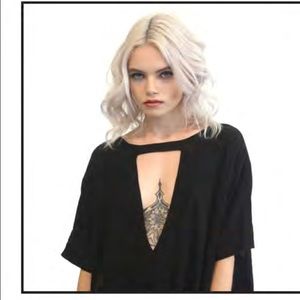 Triangle cut out dress! Available in other colors