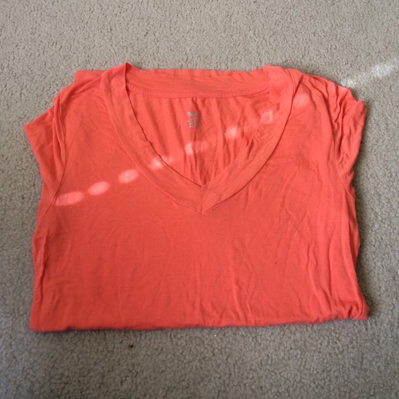 orange v-neck - Picture 1 of 1