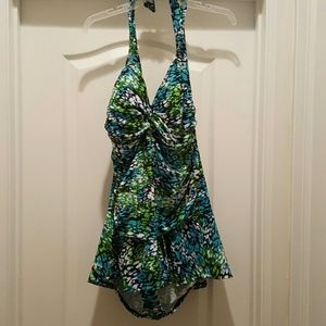 Multicolored Swim Dress