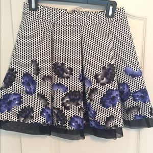 Express Double-layer Circle Mini Skirt w/Pockets