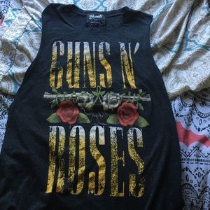 Guns and roses muscle tank from forever 21