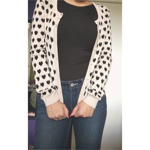 H&M Heart Cardigan