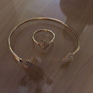 Women's Cuff Matching Ring