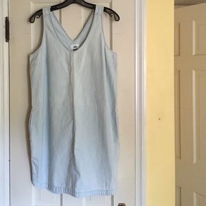 Chambray loose fit dress (Coverup)