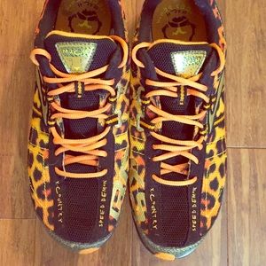 Brooks leopard print running shoes 8.5