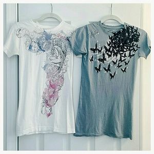 *SOLD* Sinful by Affliction T Shirt (2)