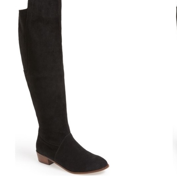 Kelsi Dagger 'Valerie' Suede Over the Knee Boots - Picture 4 of 4