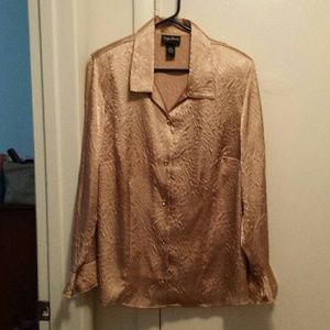 Gorgeous gold blouse
