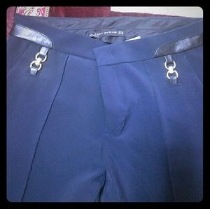 ZARA navy blue pants. Brand new with tags. Size XS