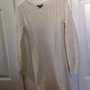 Off white sweater dress ❄️