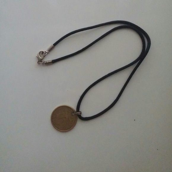 Gold dollar neclace