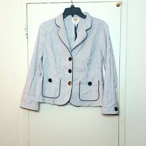 Talbot's Pinstripe  BLAZER Jacket