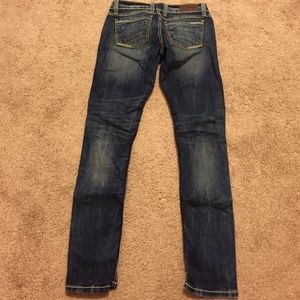 NWOT BKE denim Stella 27R straight leg skinny jean