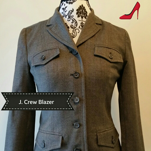 J. Crew Tweed Blazer