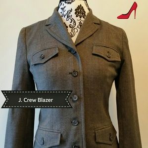 J. Crew Tweed Blazer