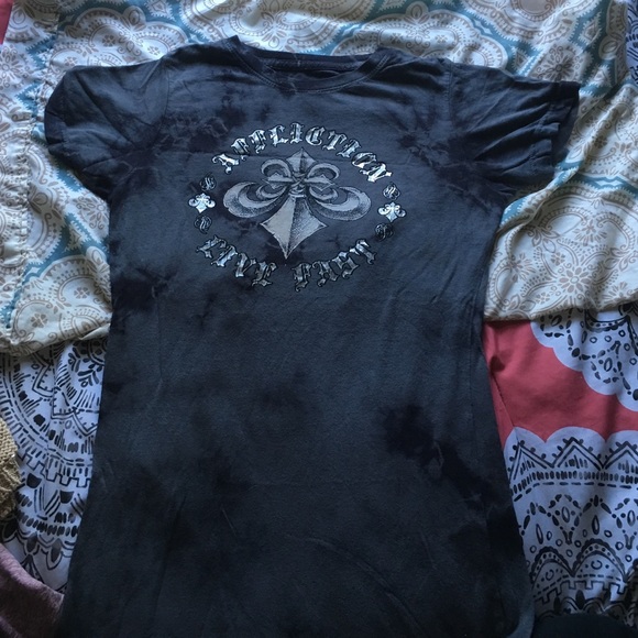 Grey affliction shirt