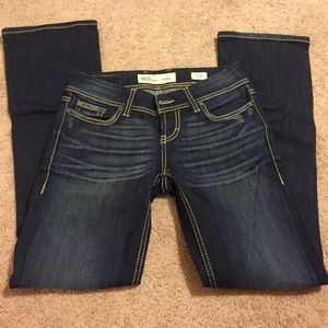 NWT BKE denim Stella bootcut slim fit 27R