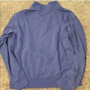 Dark blue PINK quarter zip