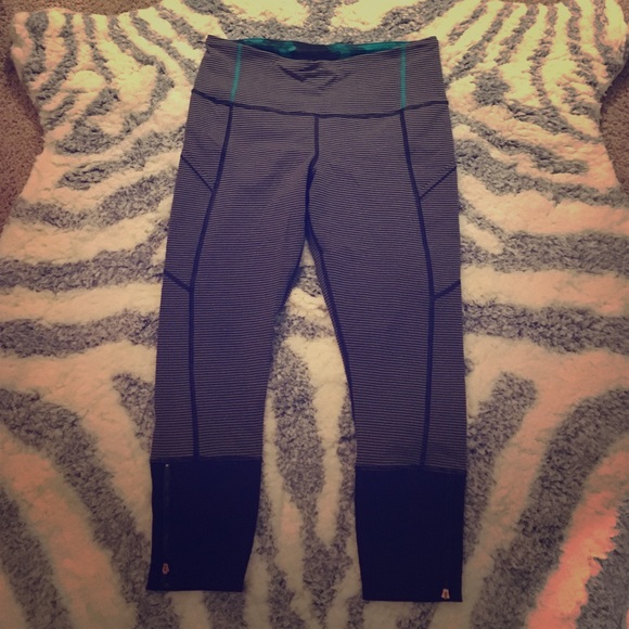 Lululemon Striped Capris
