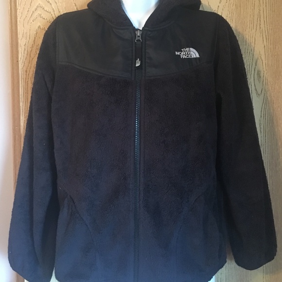 North Face Black Zip-Up
