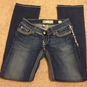 NWOT BKE denim Stella bootcut low rise 26 R