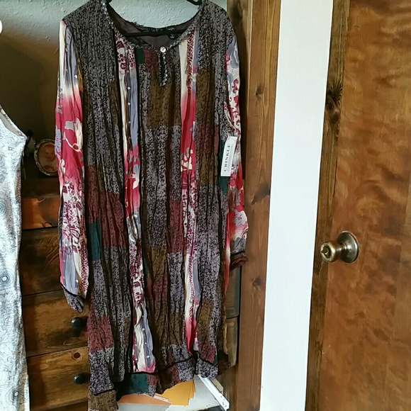 New.with tags crinkle dress - Picture 1 of 3