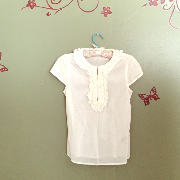 Bundle: The Limited Pretty Ivory Blouse - Picture 1 of 4