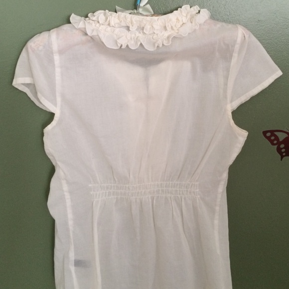 Bundle: The Limited Pretty Ivory Blouse - Picture 3 of 4